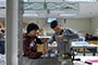 Preparing for structural testing.