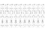 Additional explorations for six design problems, found using structureFIT.